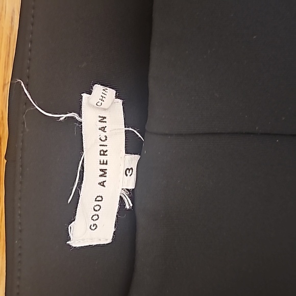 Good American zip up Ponte Pants size 3 - Picture 2 of 5